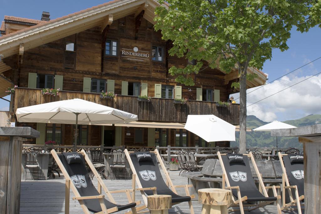 Rinderberg Swiss Alpine Lodge Цвайзимен Екстериор снимка