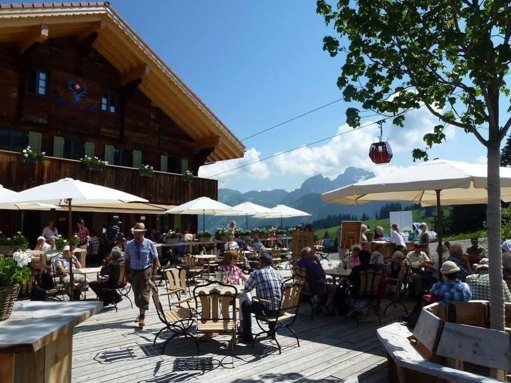 Rinderberg Swiss Alpine Lodge Цвайзимен Екстериор снимка