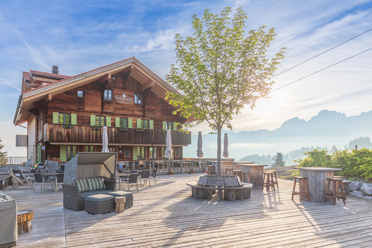 Rinderberg Swiss Alpine Lodge Цвайзимен Екстериор снимка