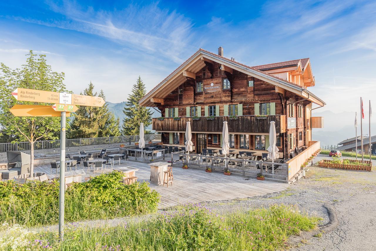 Rinderberg Swiss Alpine Lodge Цвайзимен Екстериор снимка
