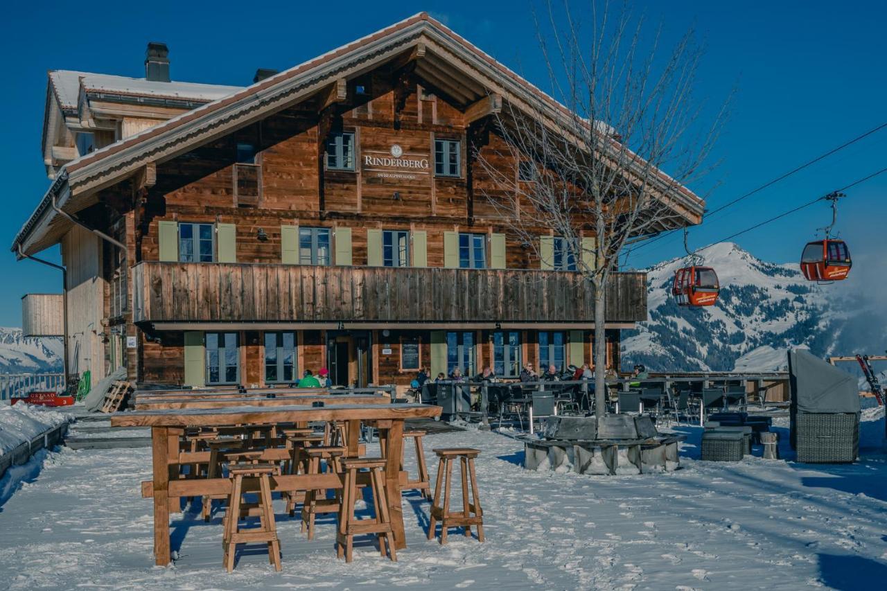 Rinderberg Swiss Alpine Lodge Цвайзимен Екстериор снимка